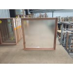 Timber Awning Window 1197mm H x 1210mm W (Obscure) 